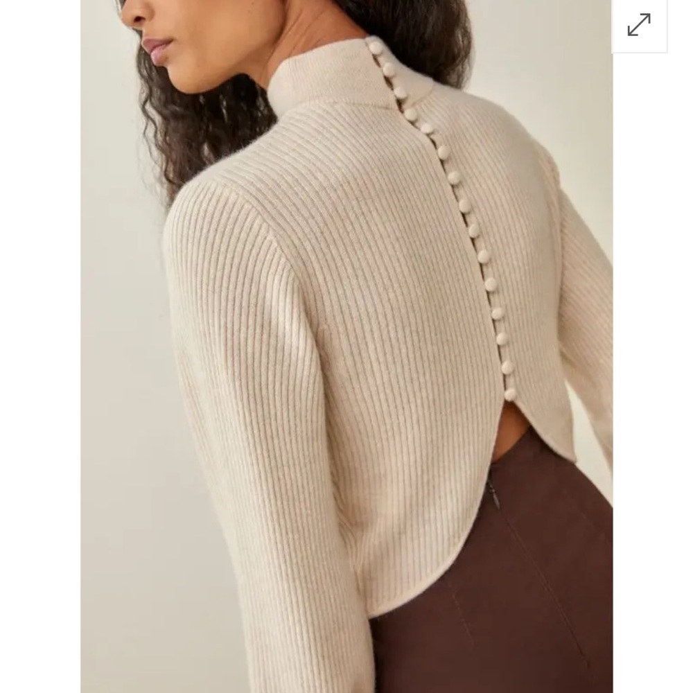 Reformation Kieran Cashmere Sweater